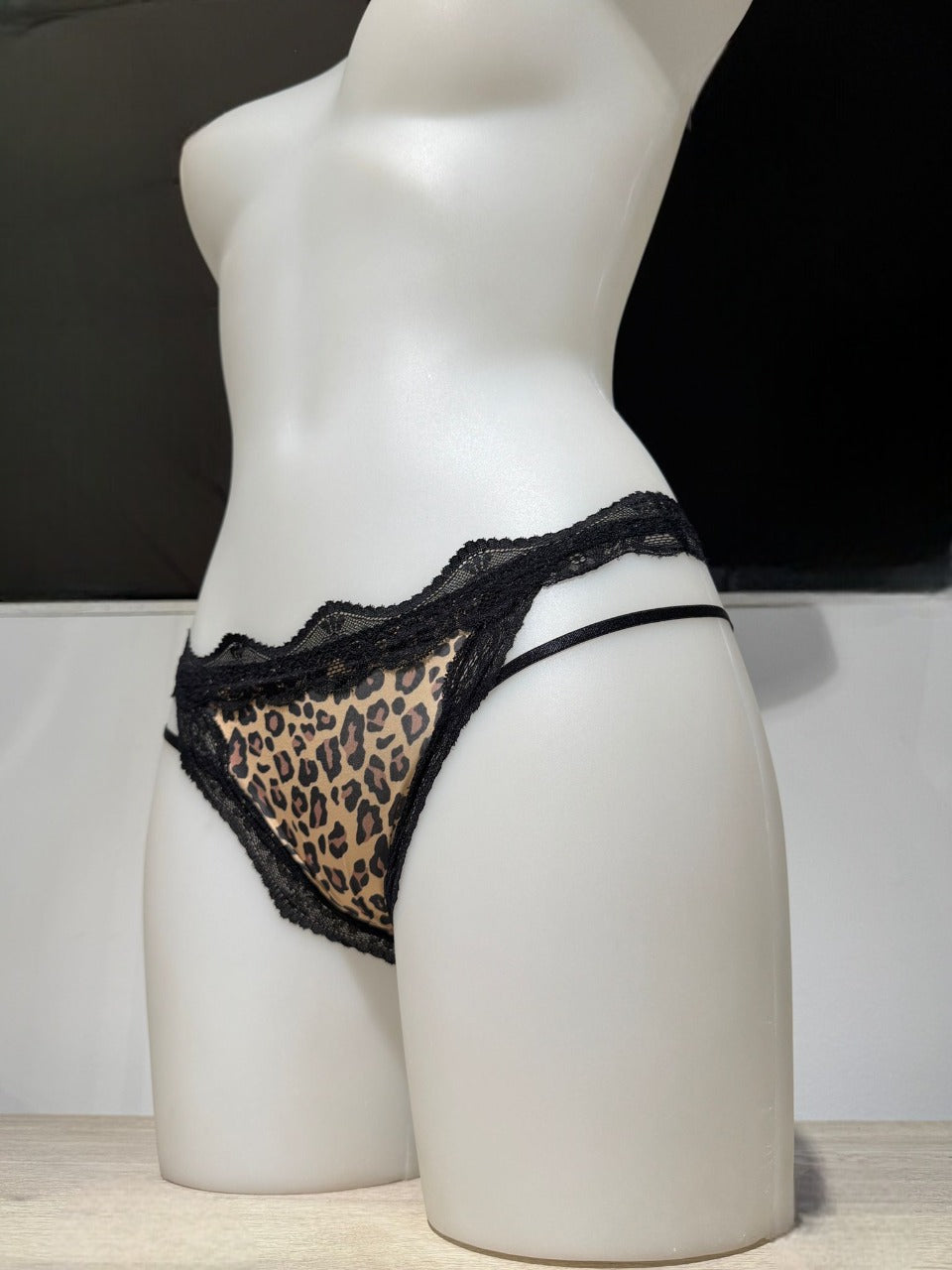 Braga clásica leopardo