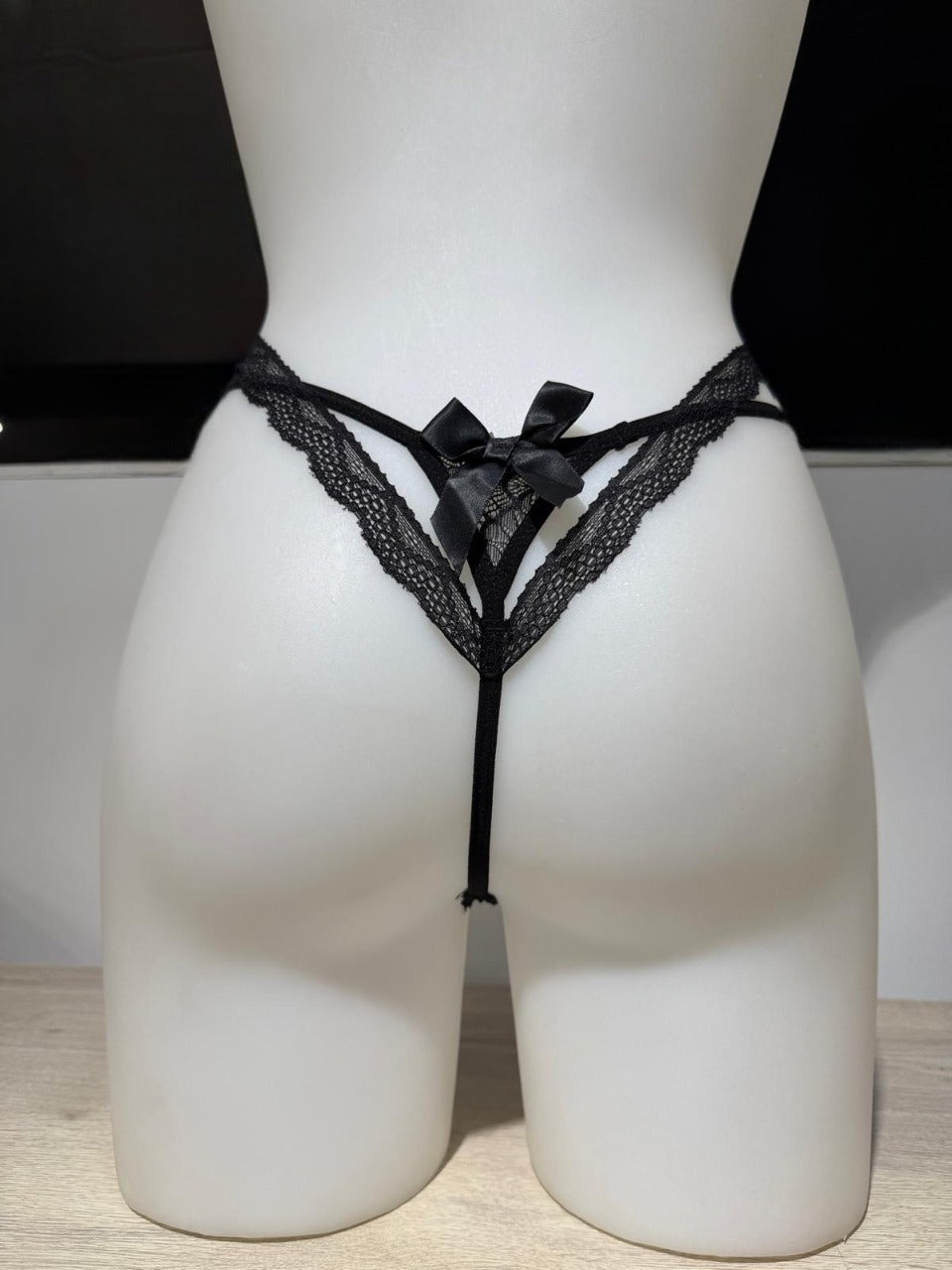 Tanga Lateral Encaje Lazo