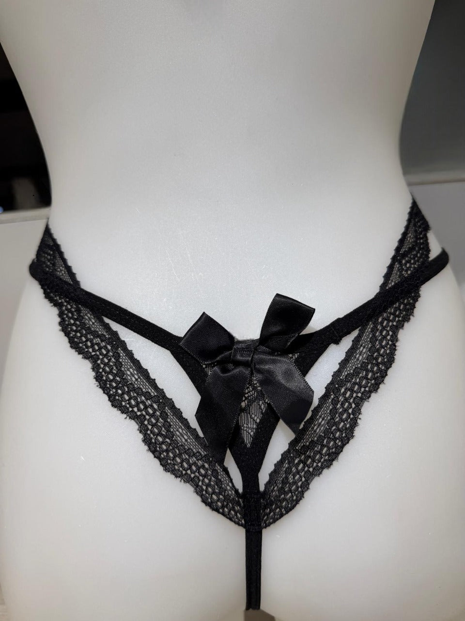 Tanga Lateral Encaje Lazo